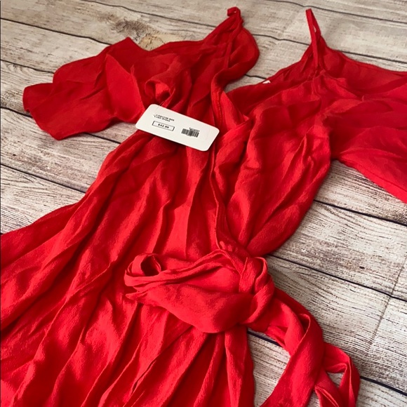 NWT Lush Med Wrap Dress - Picture 8 of 8